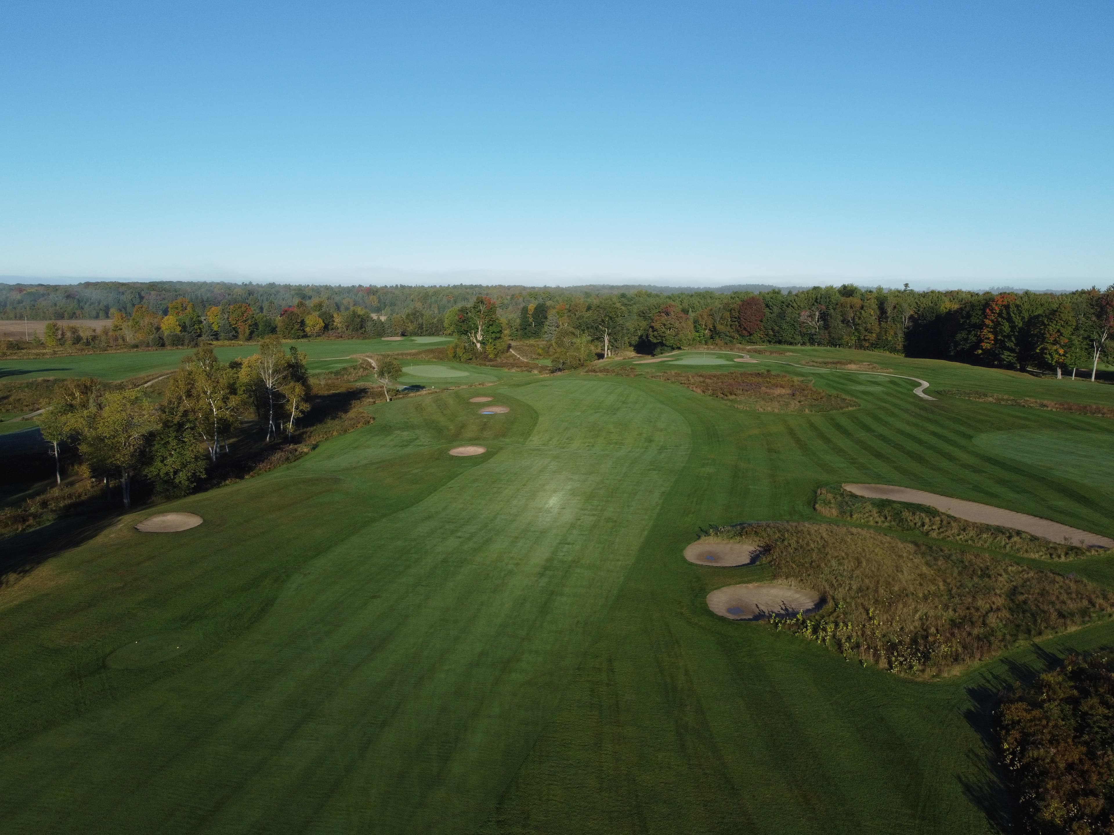 Drone image of Lake St. George