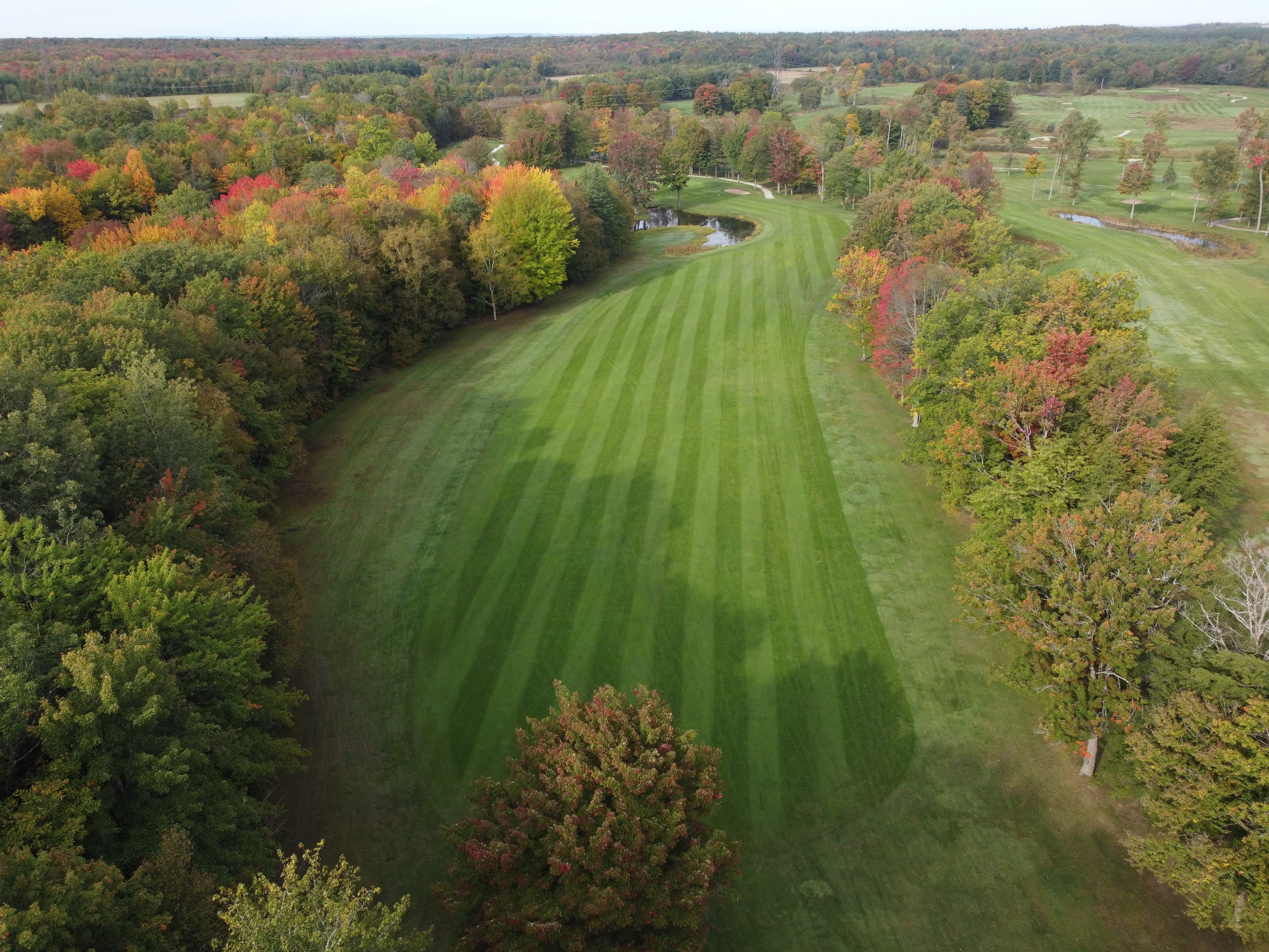 Drone image of Lake St. George