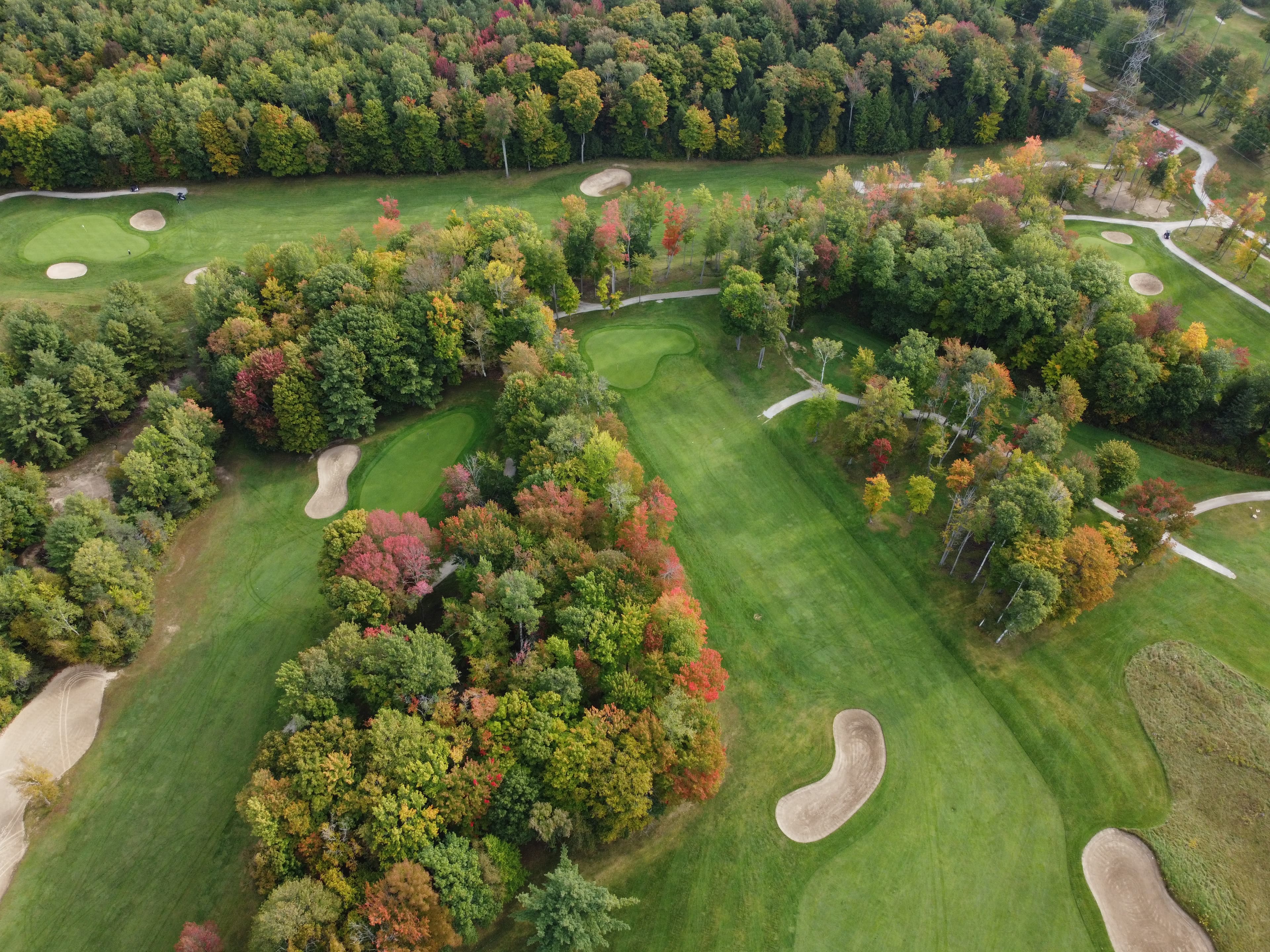 Drone image of Lake St. George