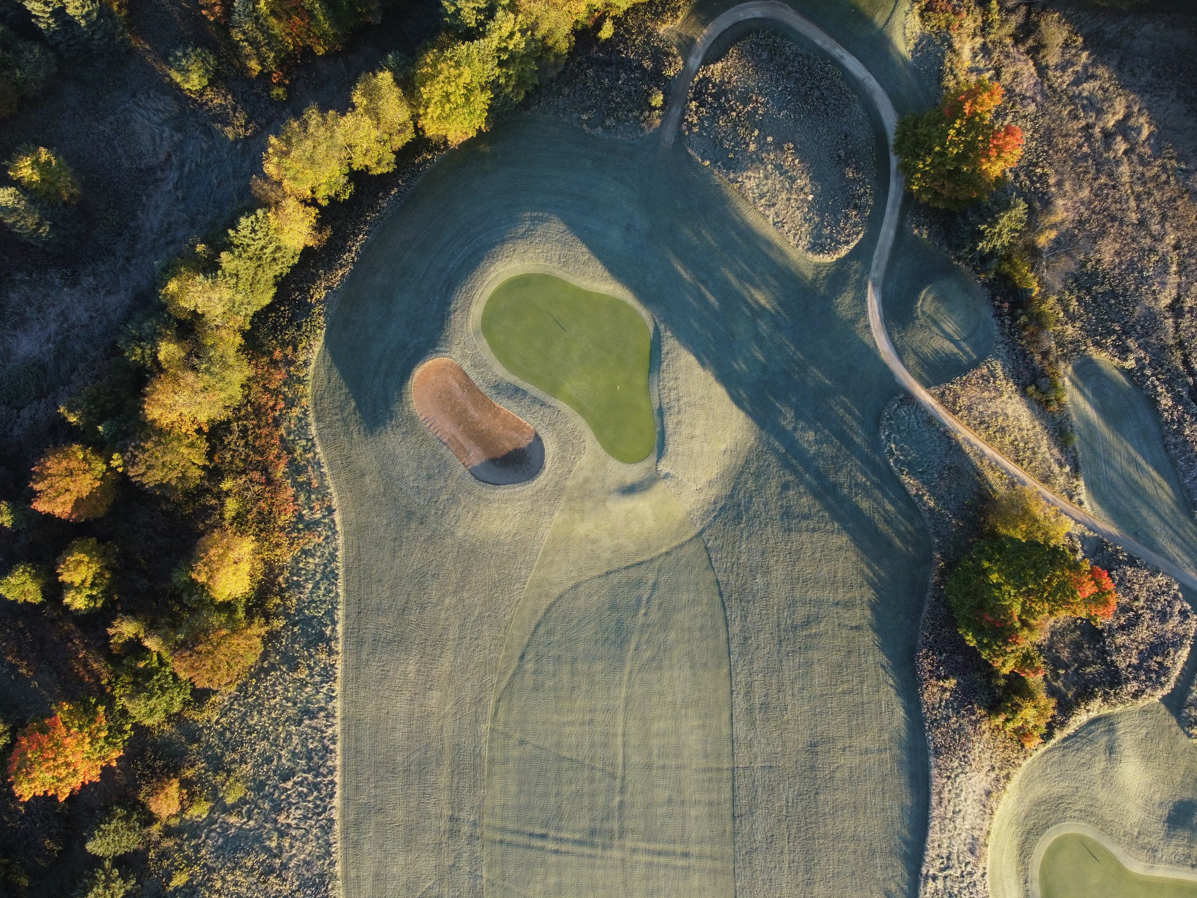 Drone image of Lake St. George