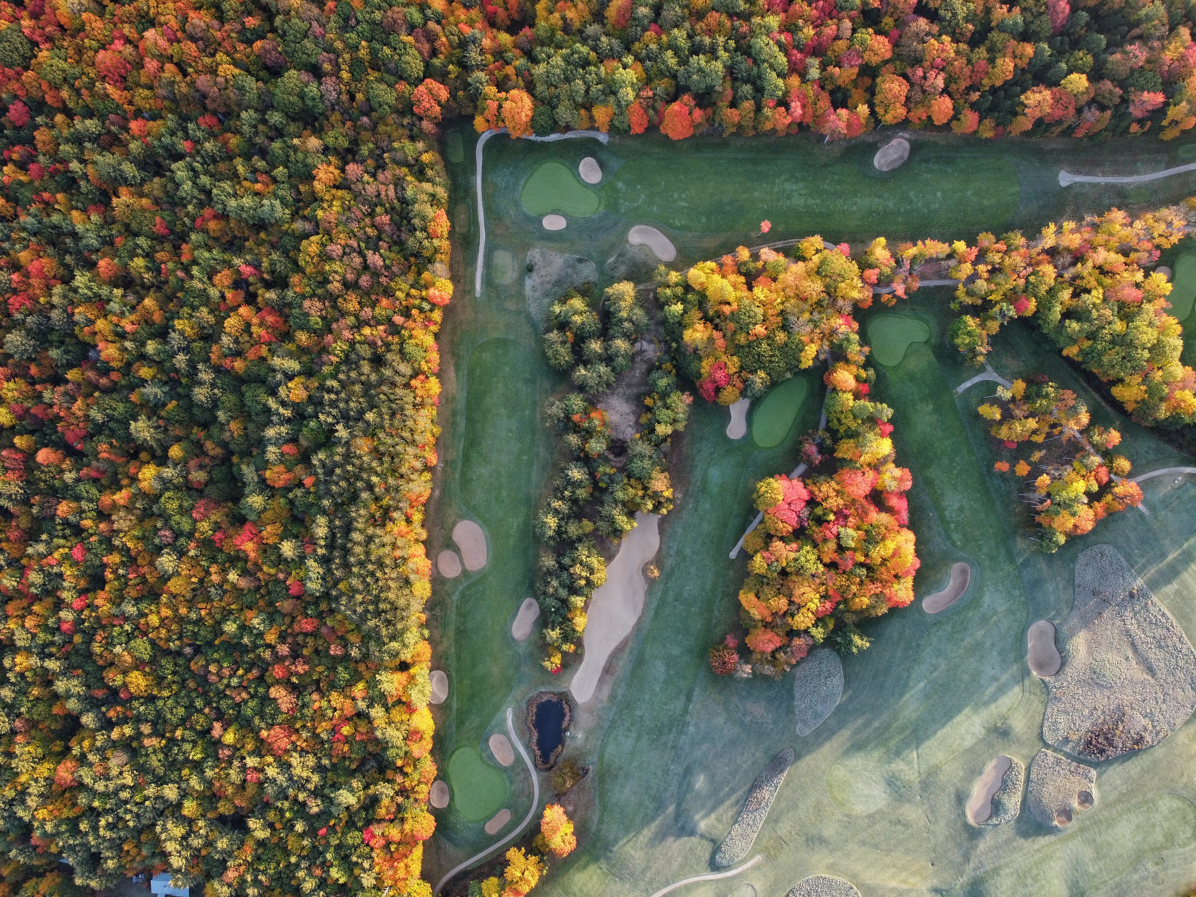 Drone image of Lake St. George