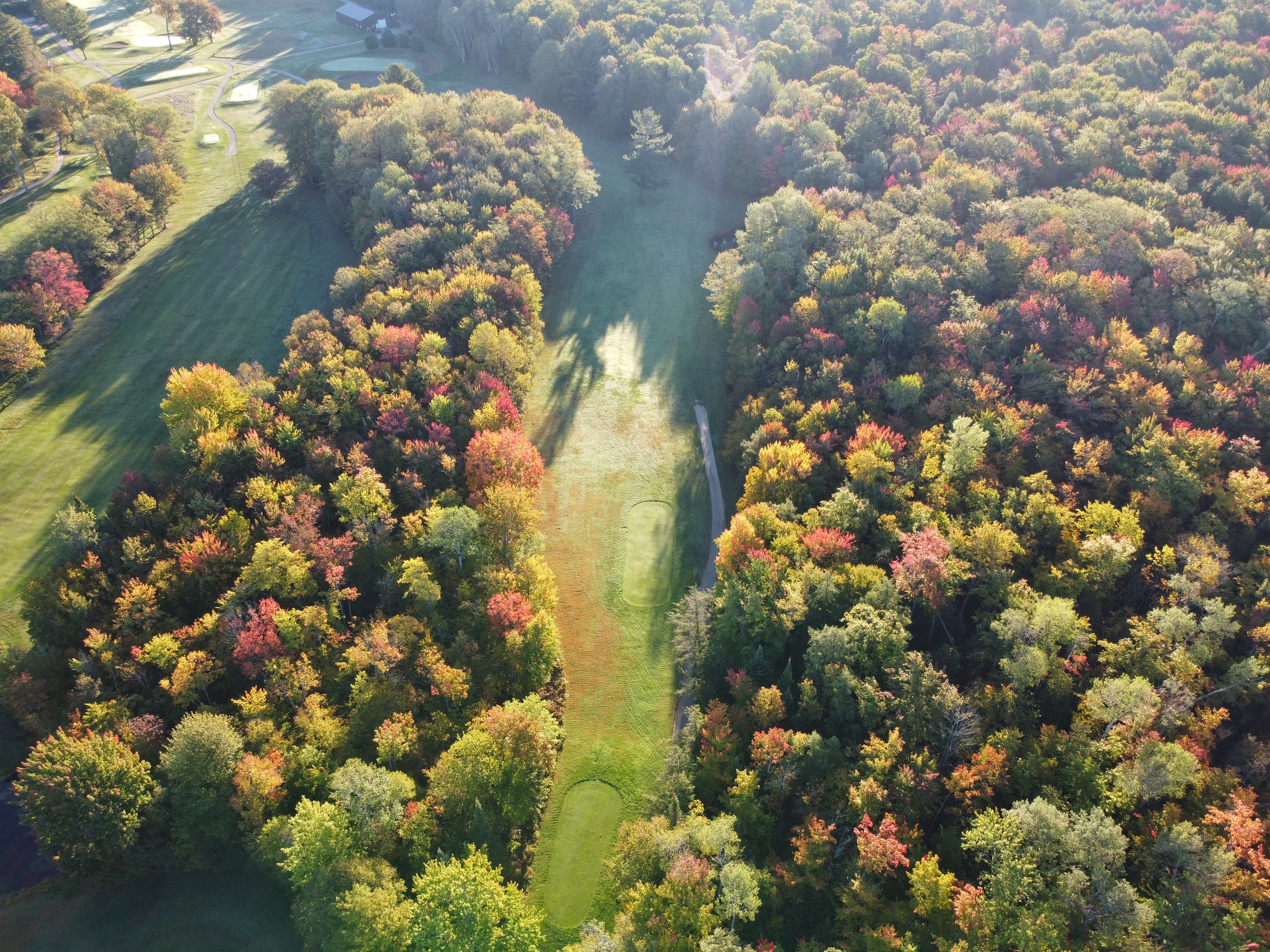Drone image of Lake St. George
