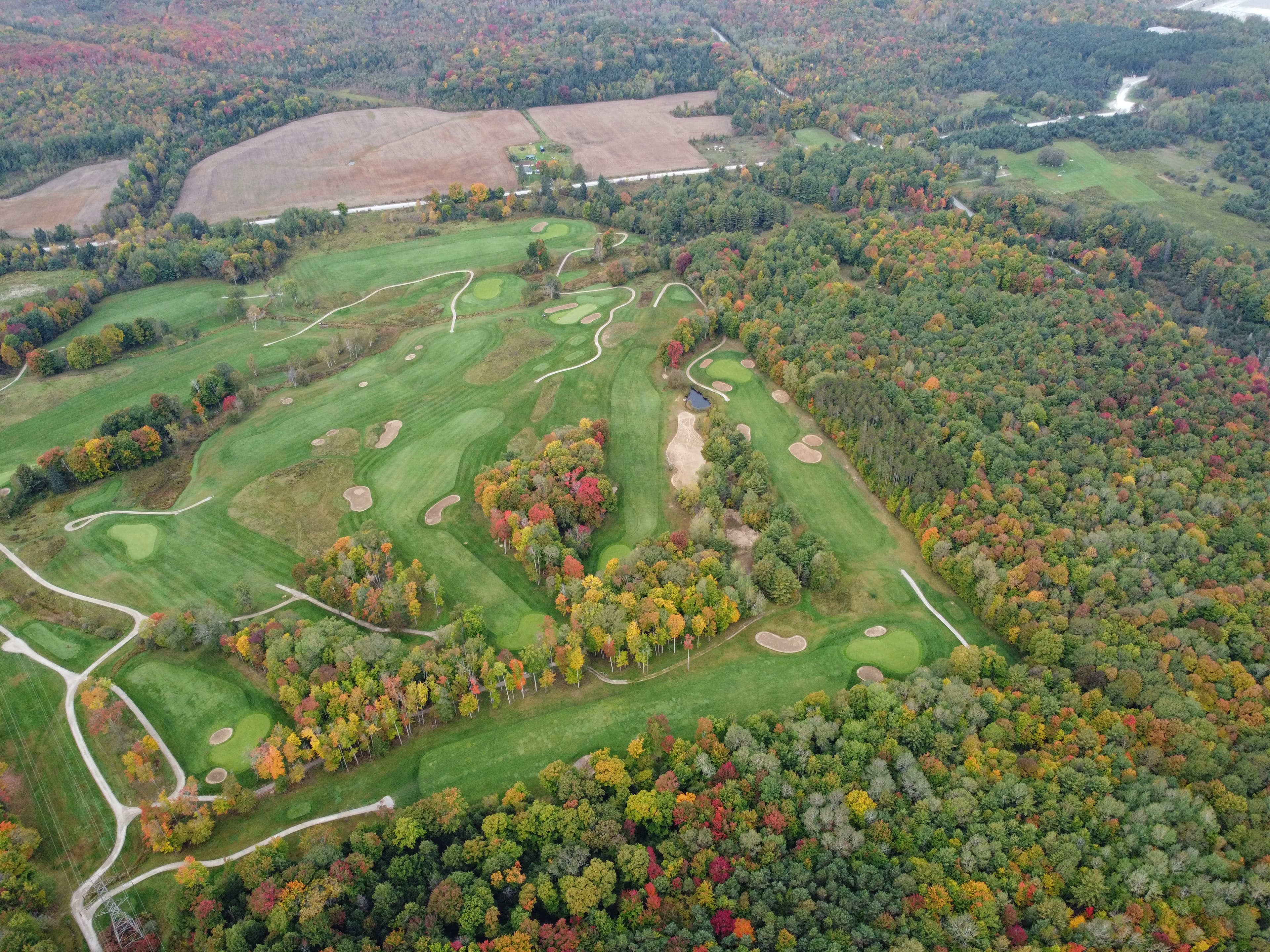 Drone image of Lake St. George