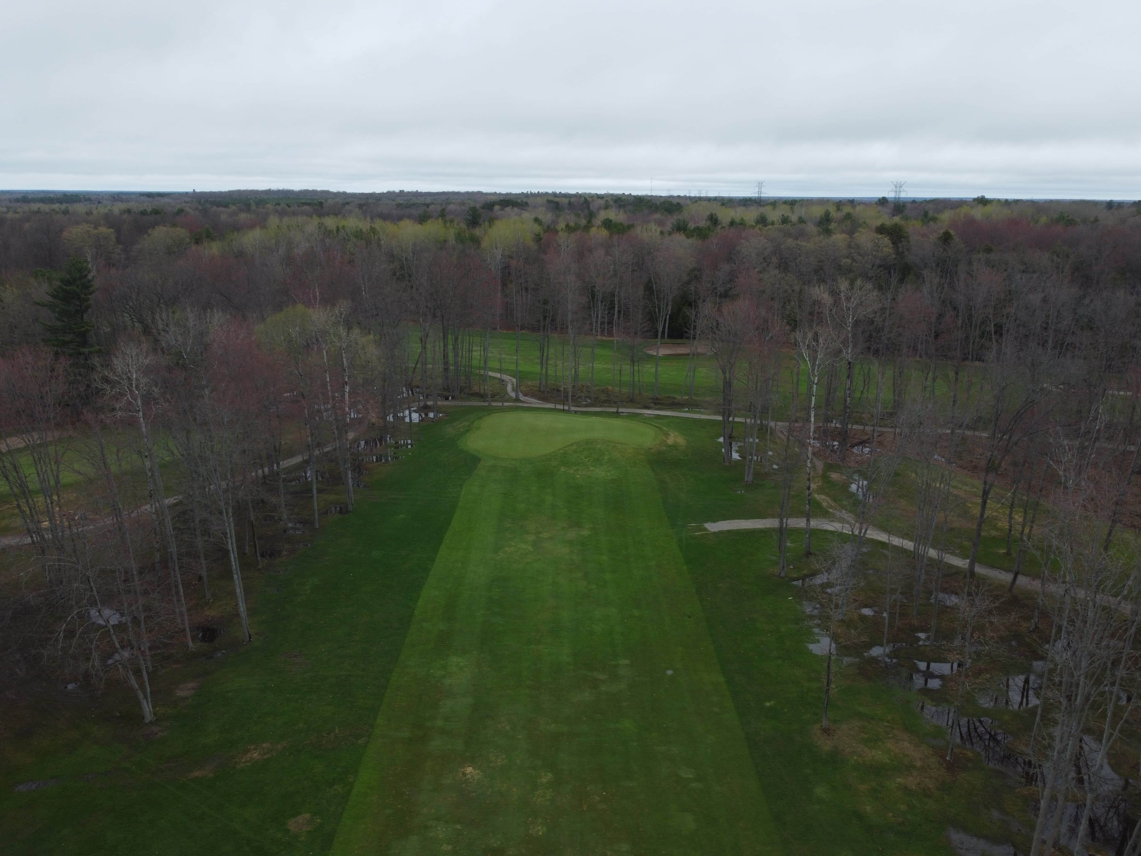 Drone image of Lake St. George