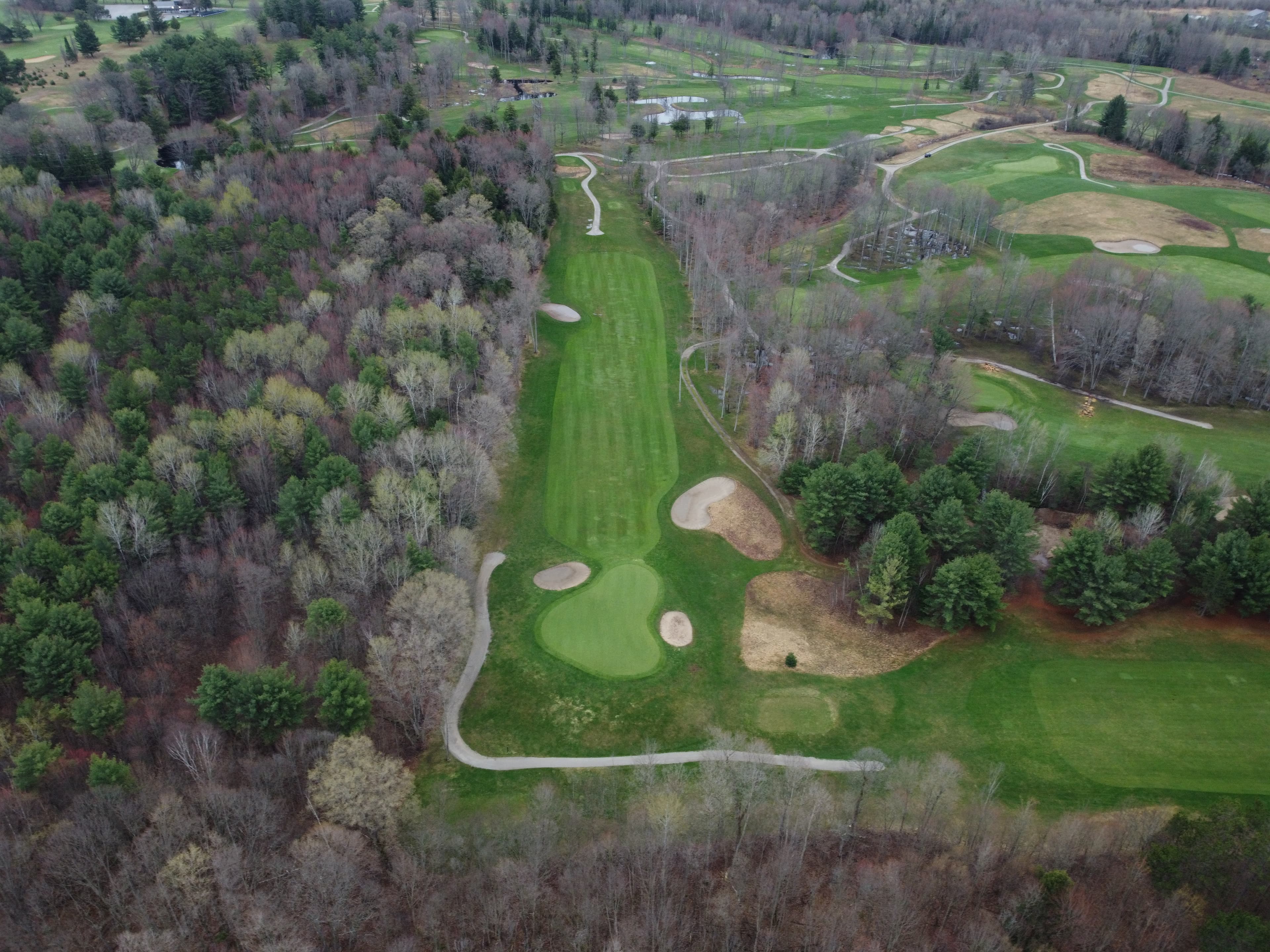 Drone image of Lake St. George