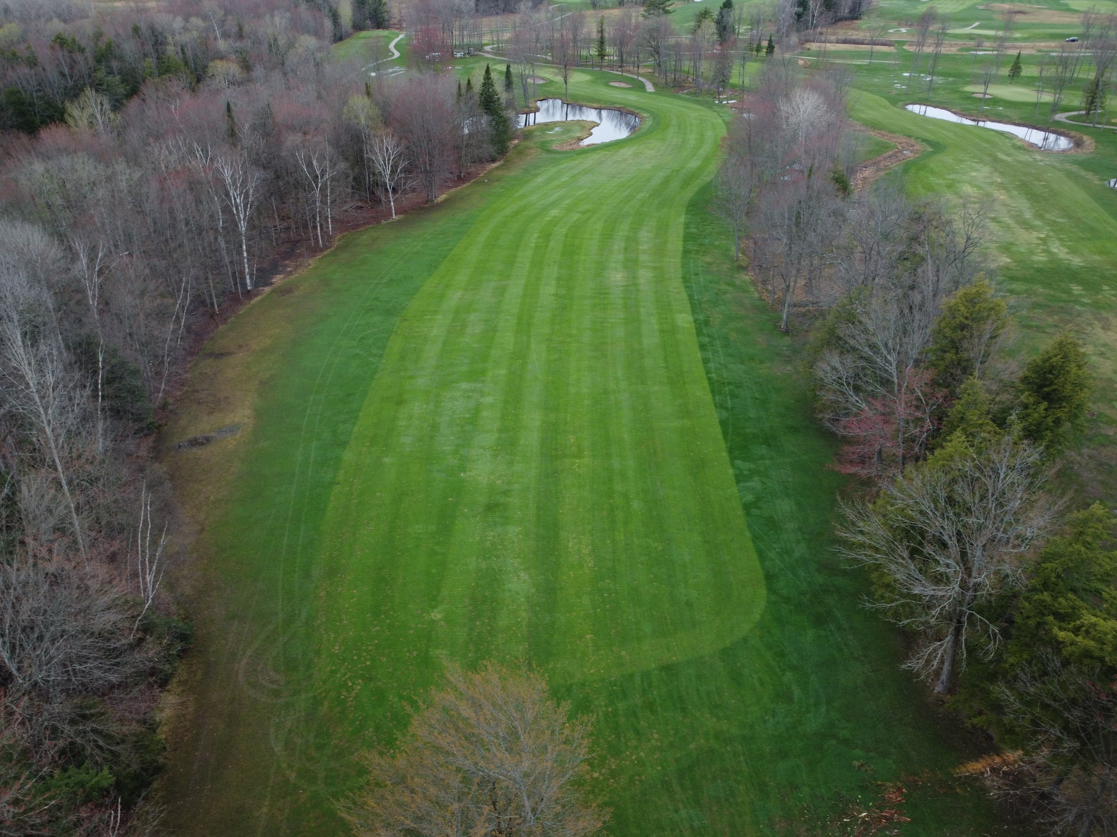 Drone image of Lake St. George