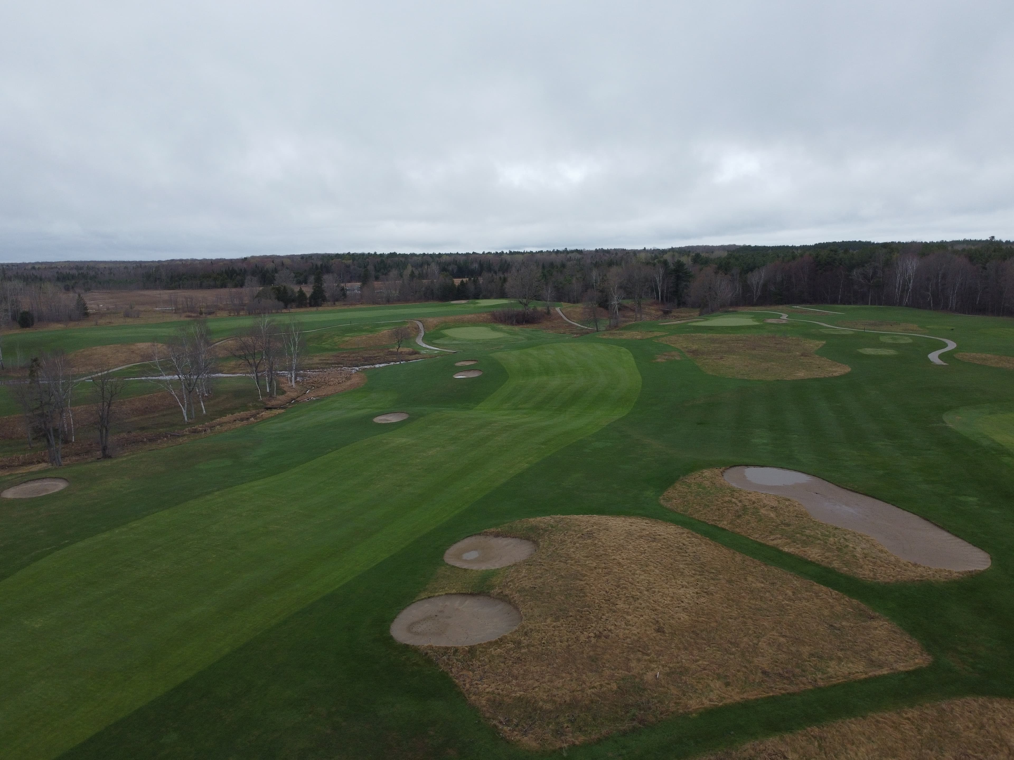 Drone image of Lake St. George