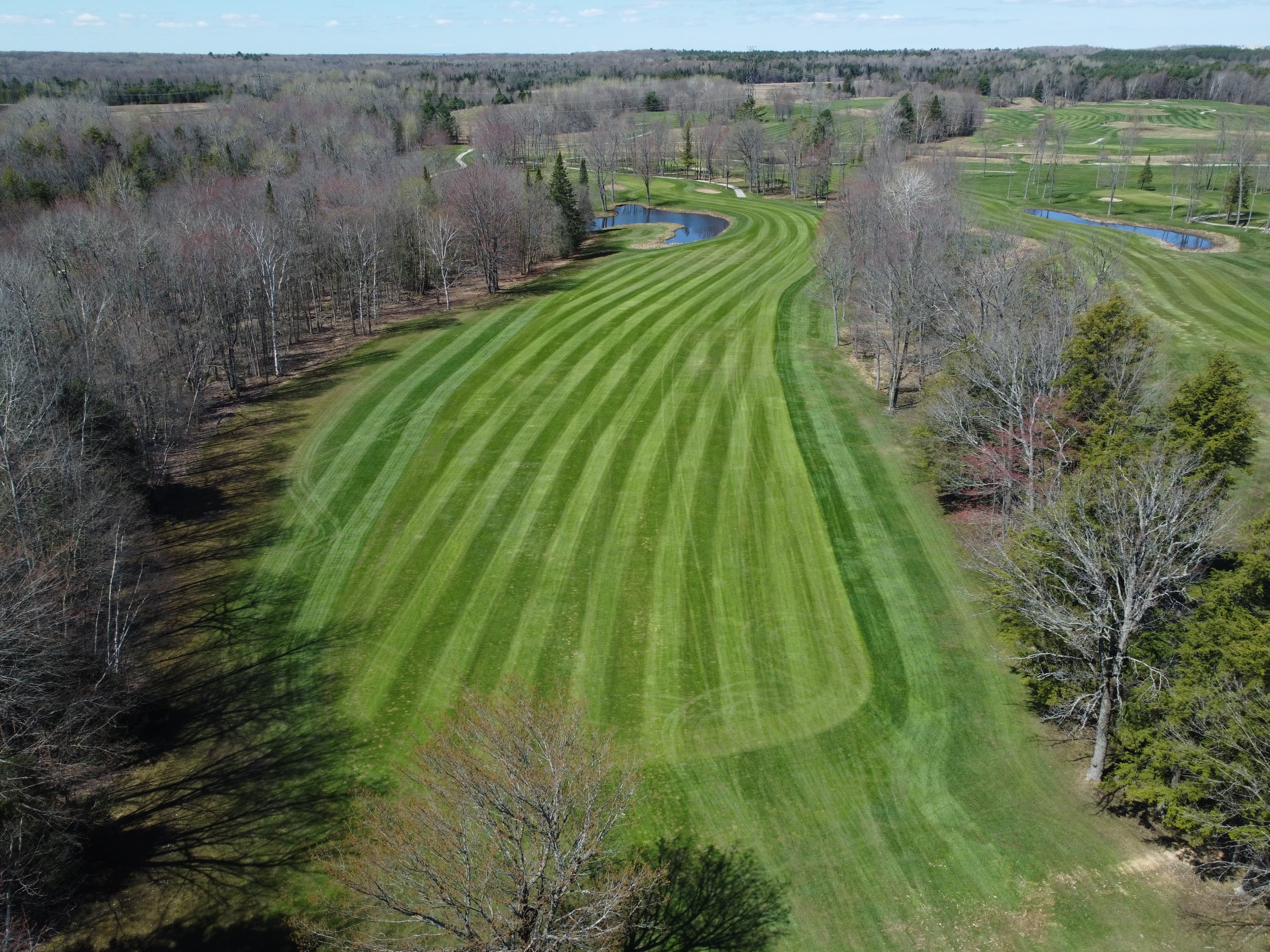 Drone image of Lake St. George