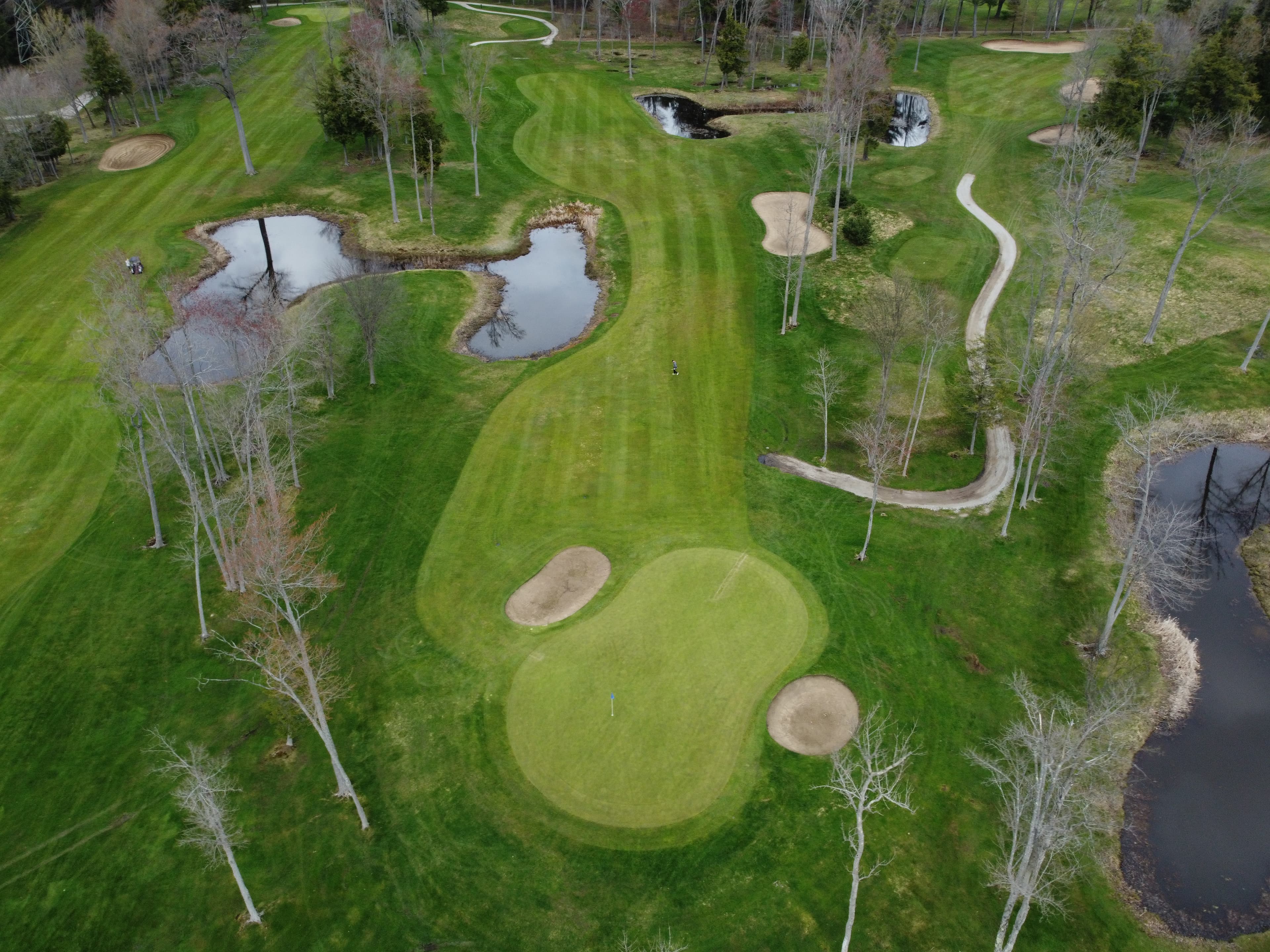 Drone image of Lake St. George