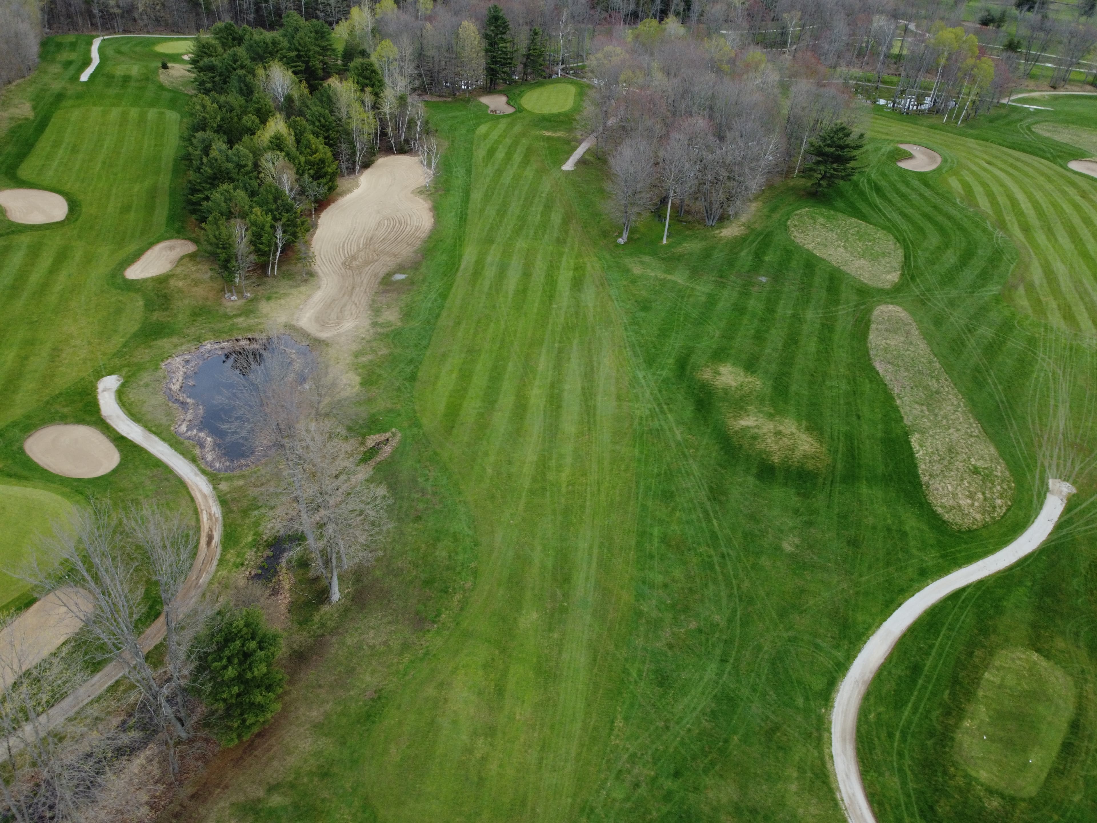 Drone image of Lake St. George
