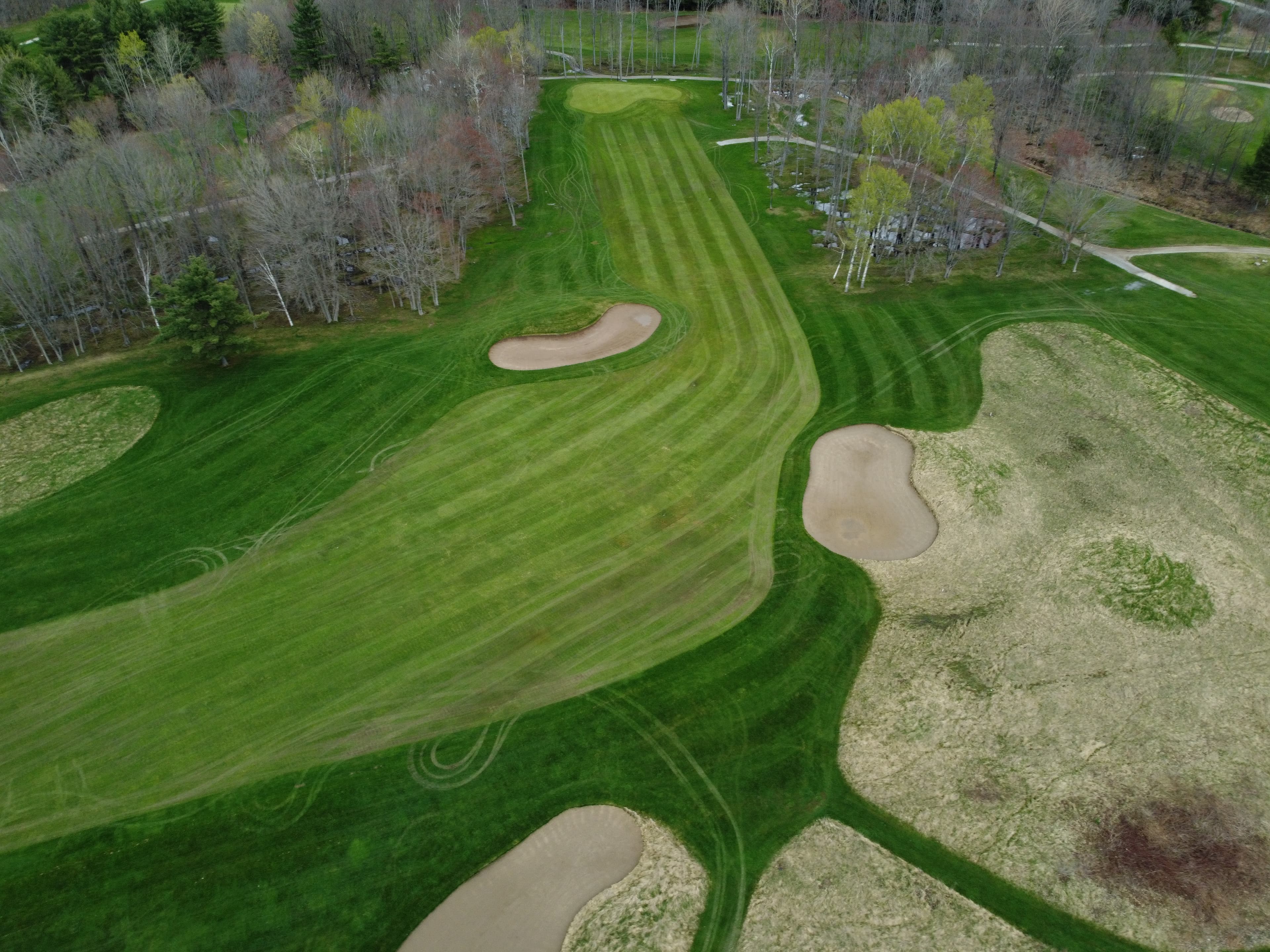Drone image of Lake St. George