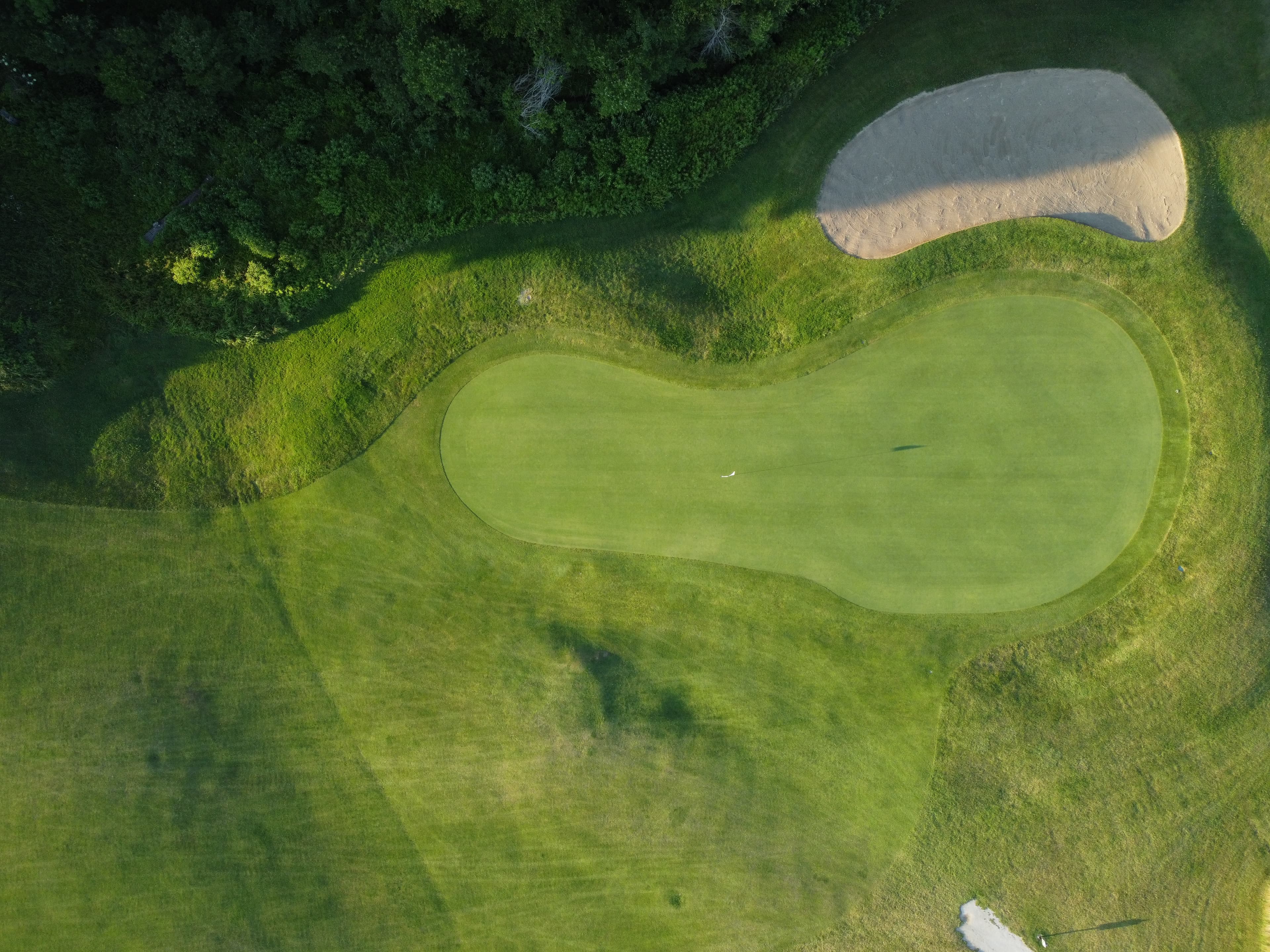 Drone image of Lake St. George