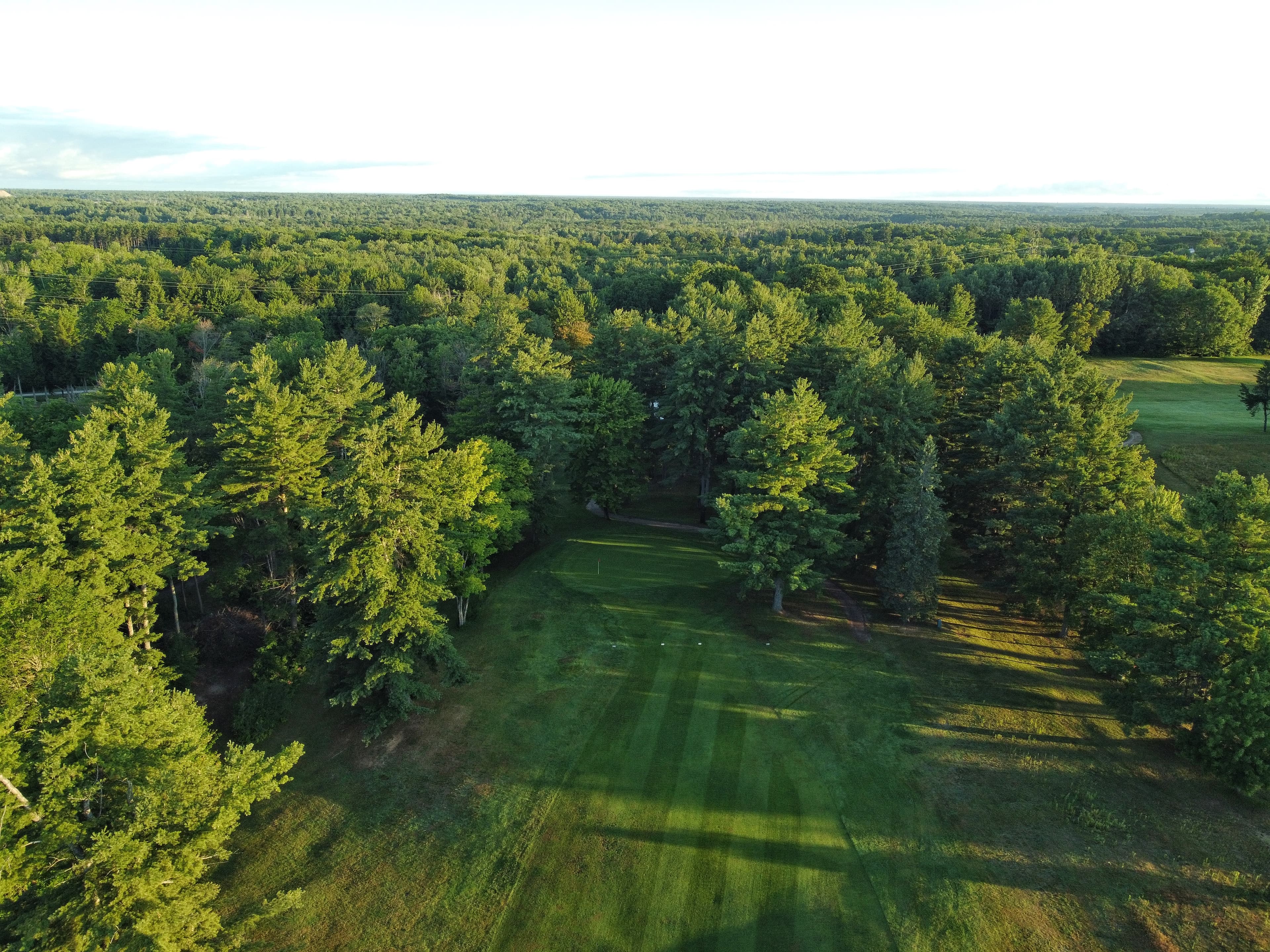 Drone image of Lake St. George