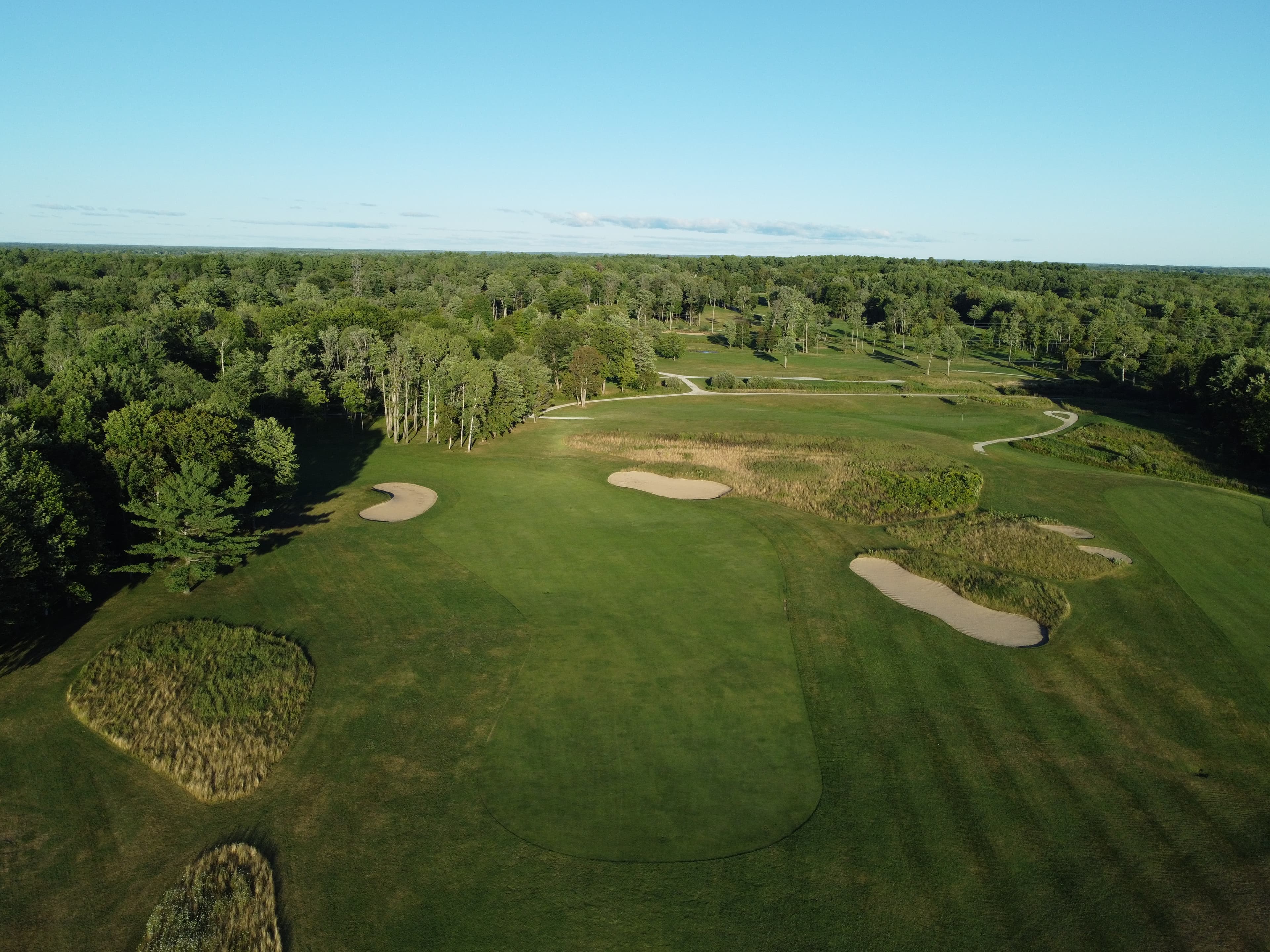 Drone image of Lake St. George