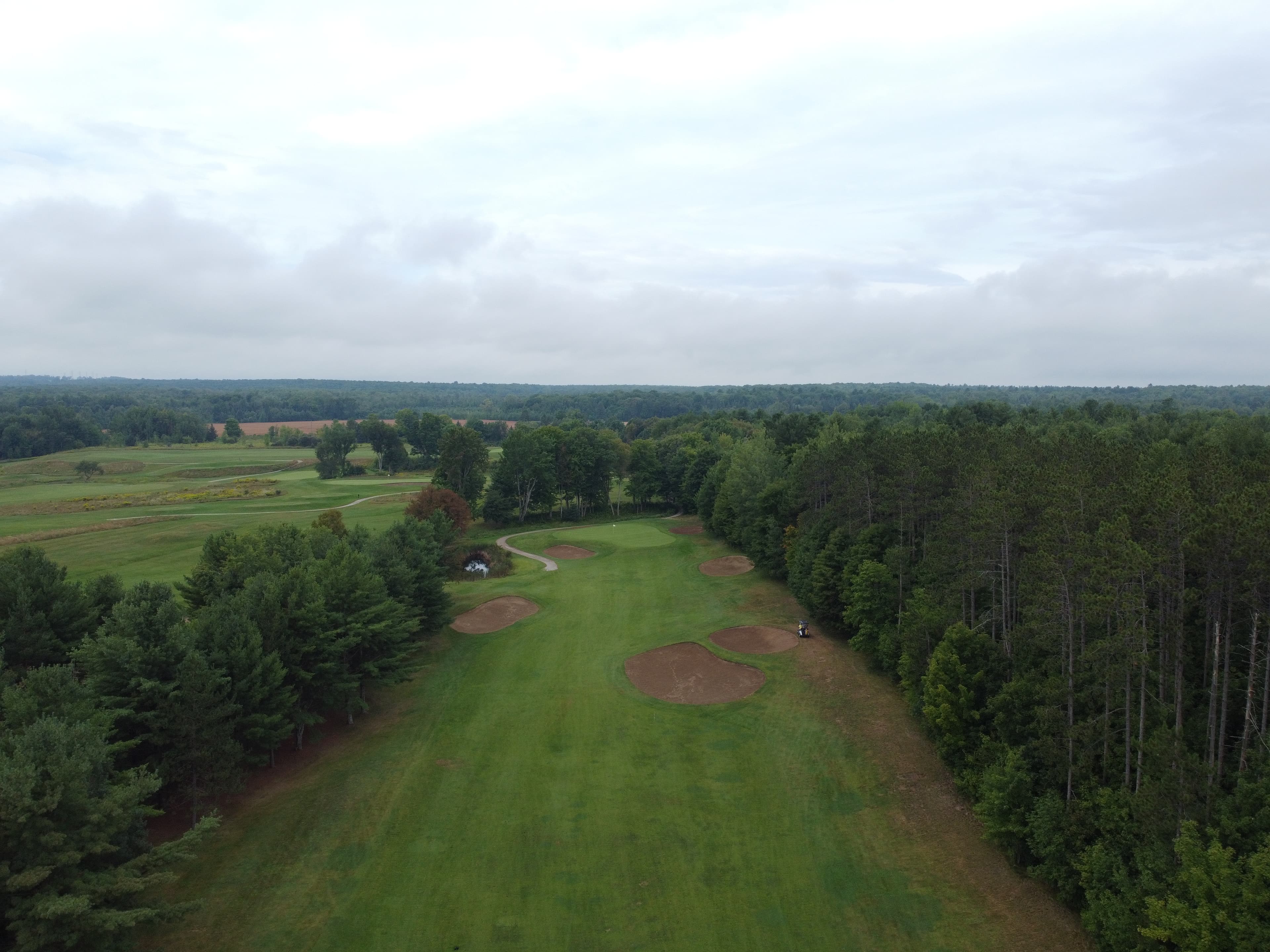 Drone image of Lake St. George