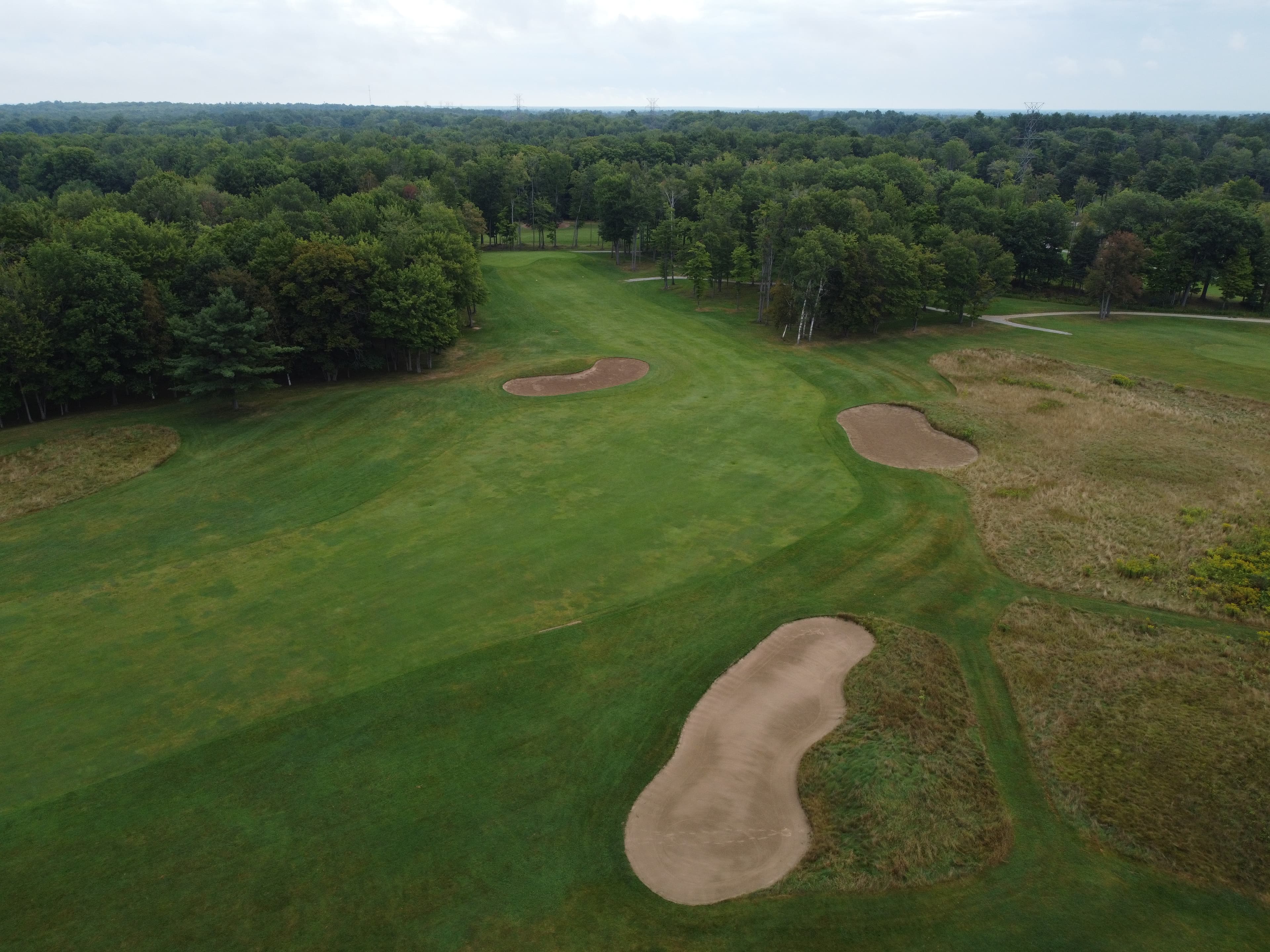 Drone image of Lake St. George