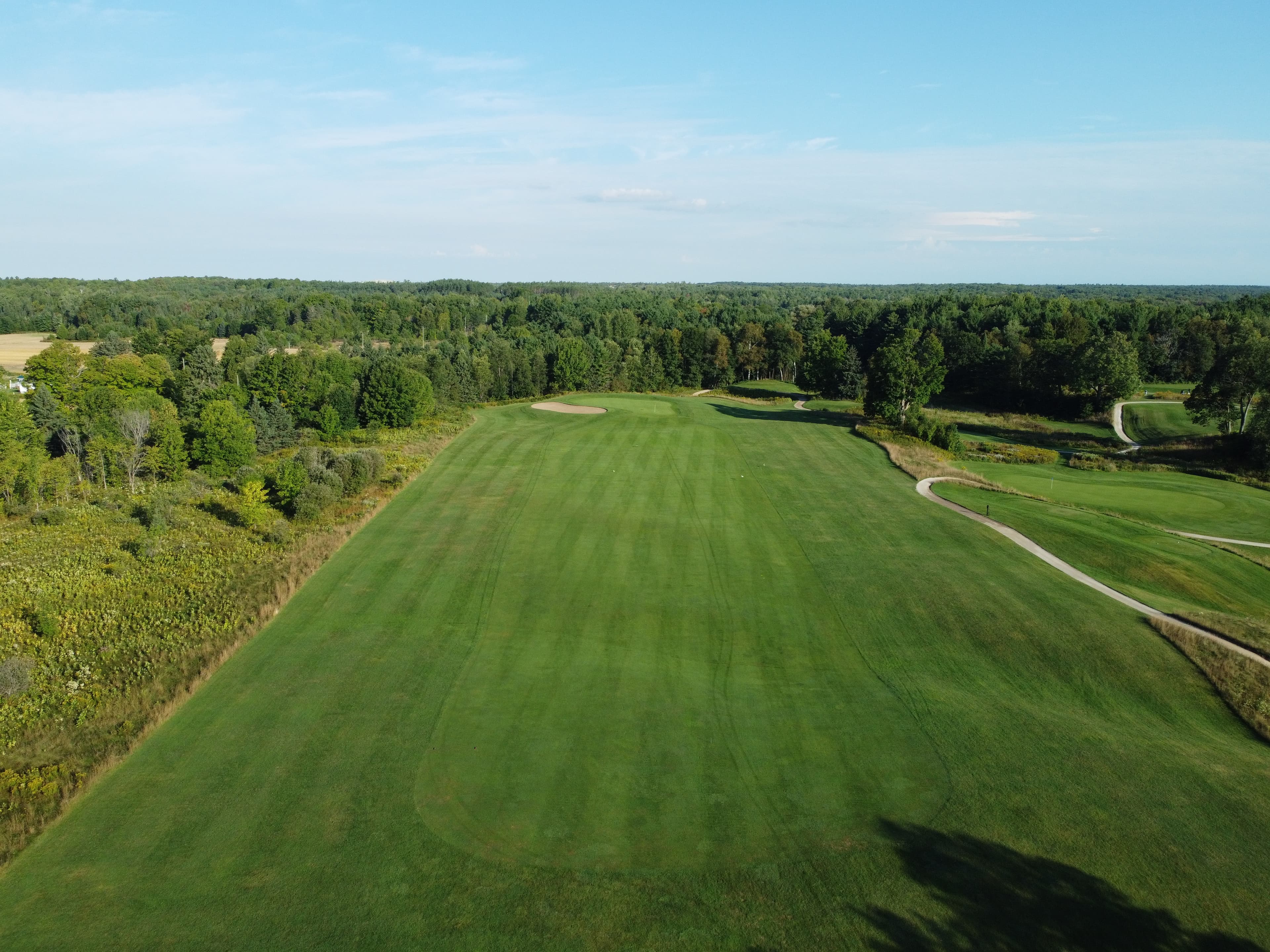 Drone image of Lake St. George