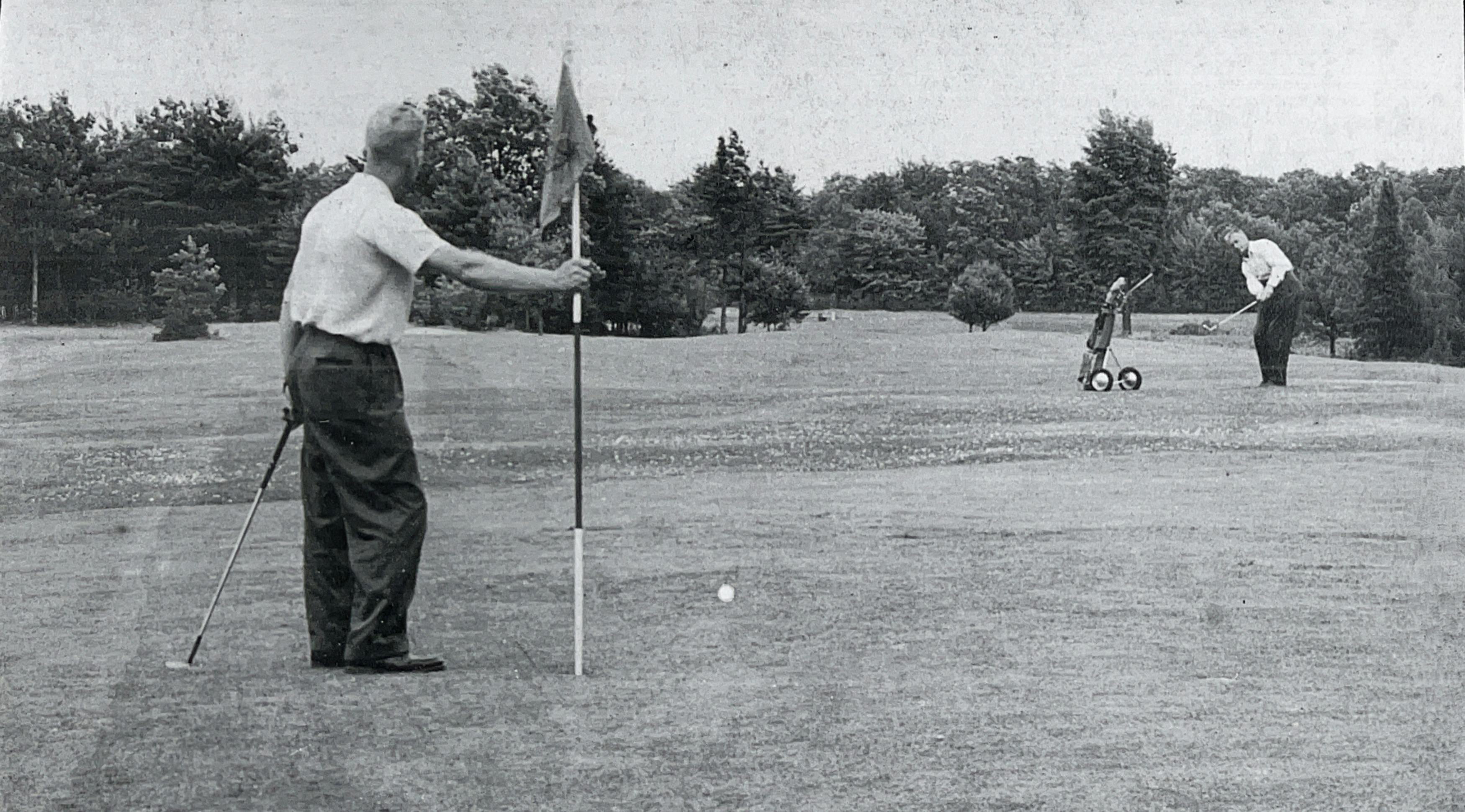 4 north green in 1955