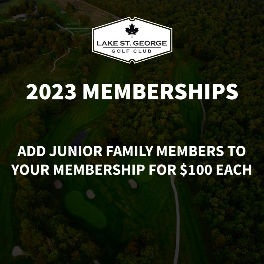 Our popular intermediate and junior membership specials are back for 2023 🔥