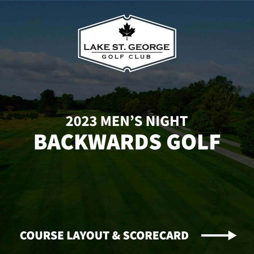 Swipe to see the course for next weeks Men's Night Backwards Golf 🔥

Shortest hole: 30 yards
Longest hole: 515 yards

Two par 5s, four par 4s and twelve par 3s 🤘

The hardest hole might end up being the 30 yard par 3 💀🤣