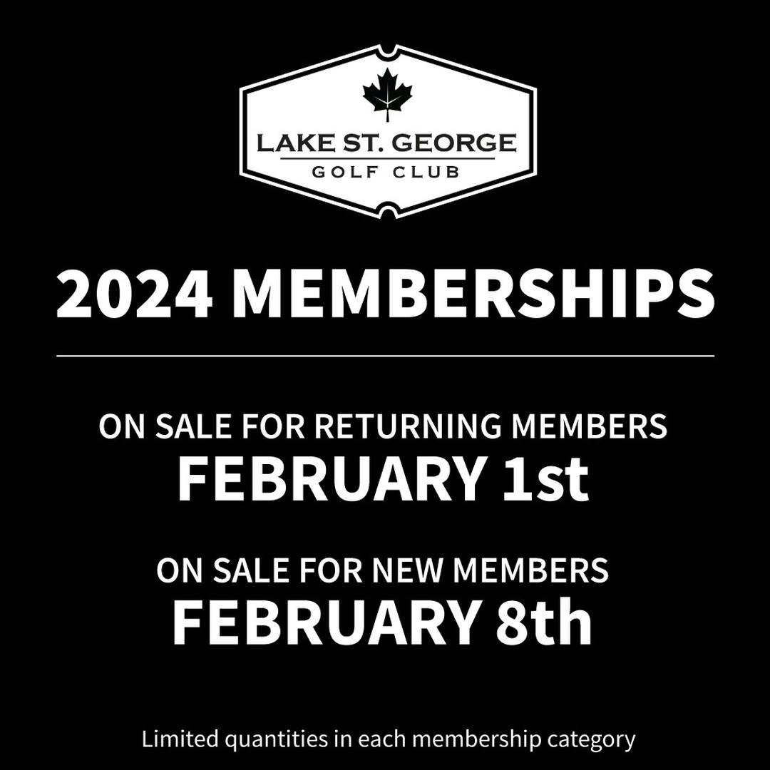 2024 Memberships are available soon 🔥

For pricing and more details check out our website! #PlayTheLake