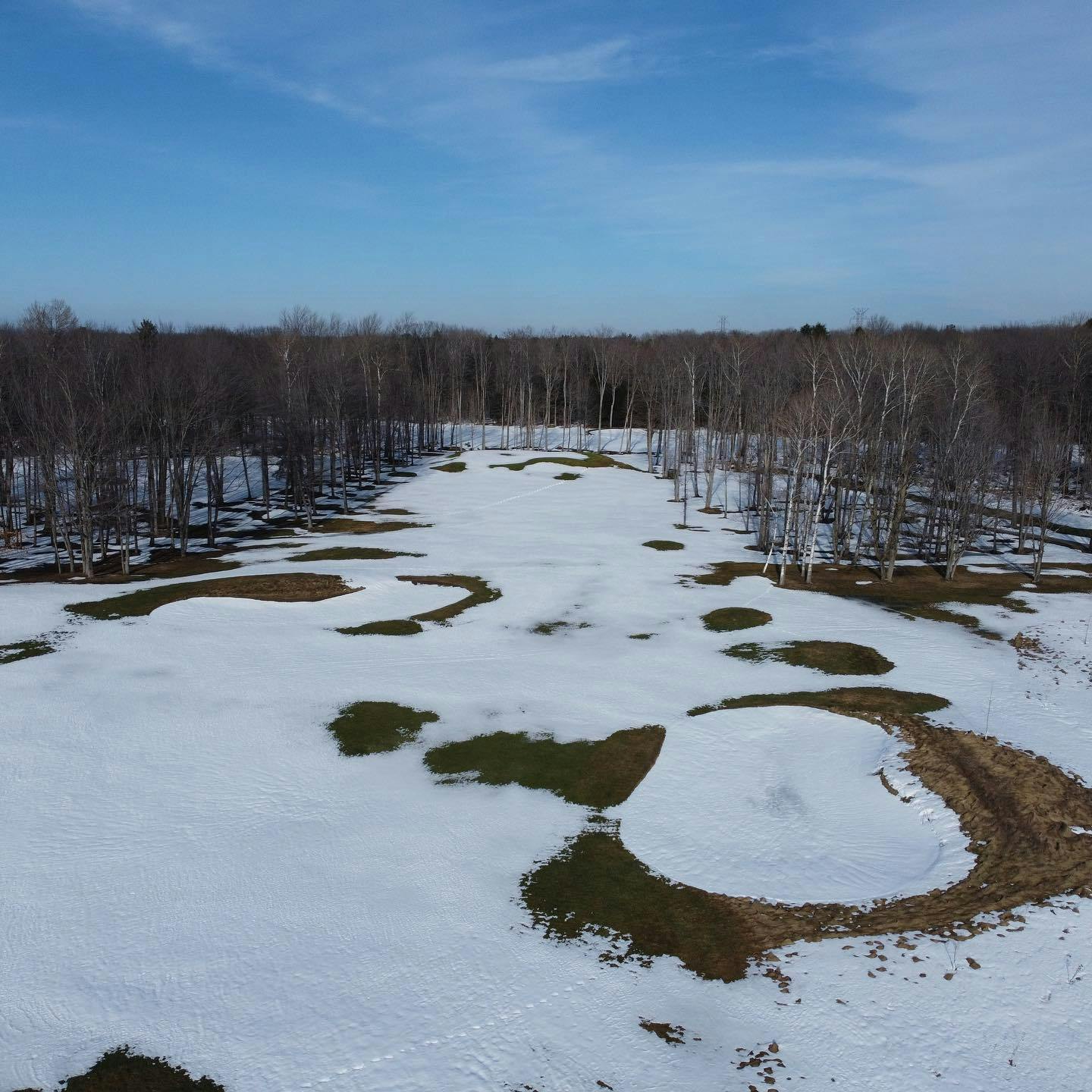 Starting to see some grass on the course! 

Share your 2024 opening day prediction below 👇