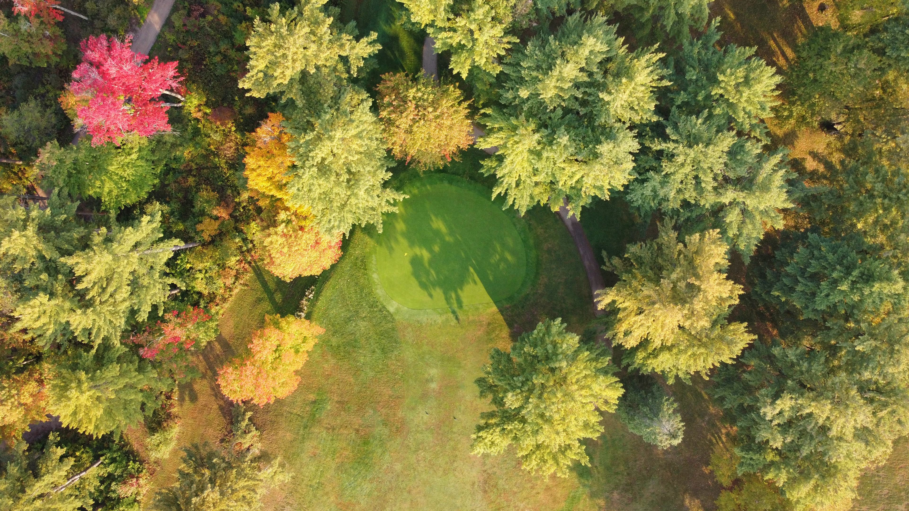 Drone image of Lake St. George