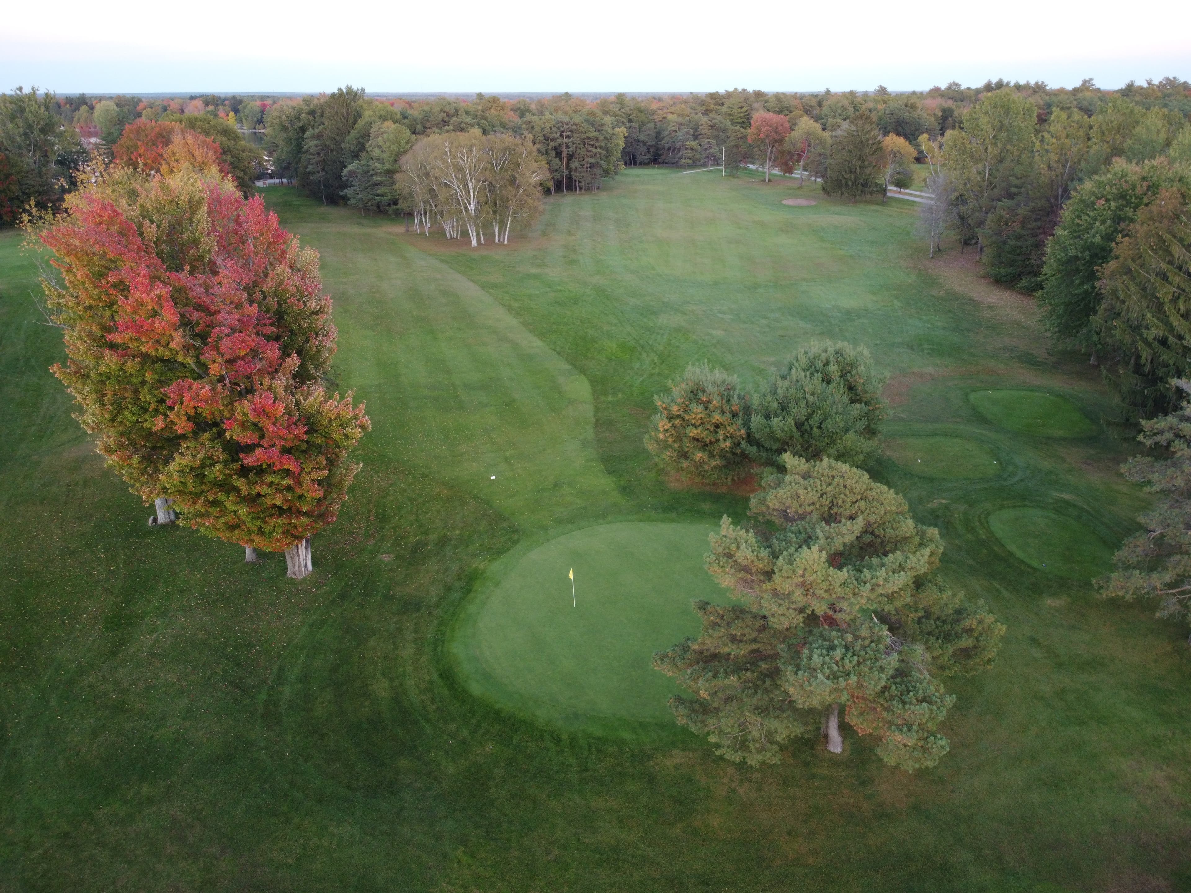 Drone image of Lake St. George