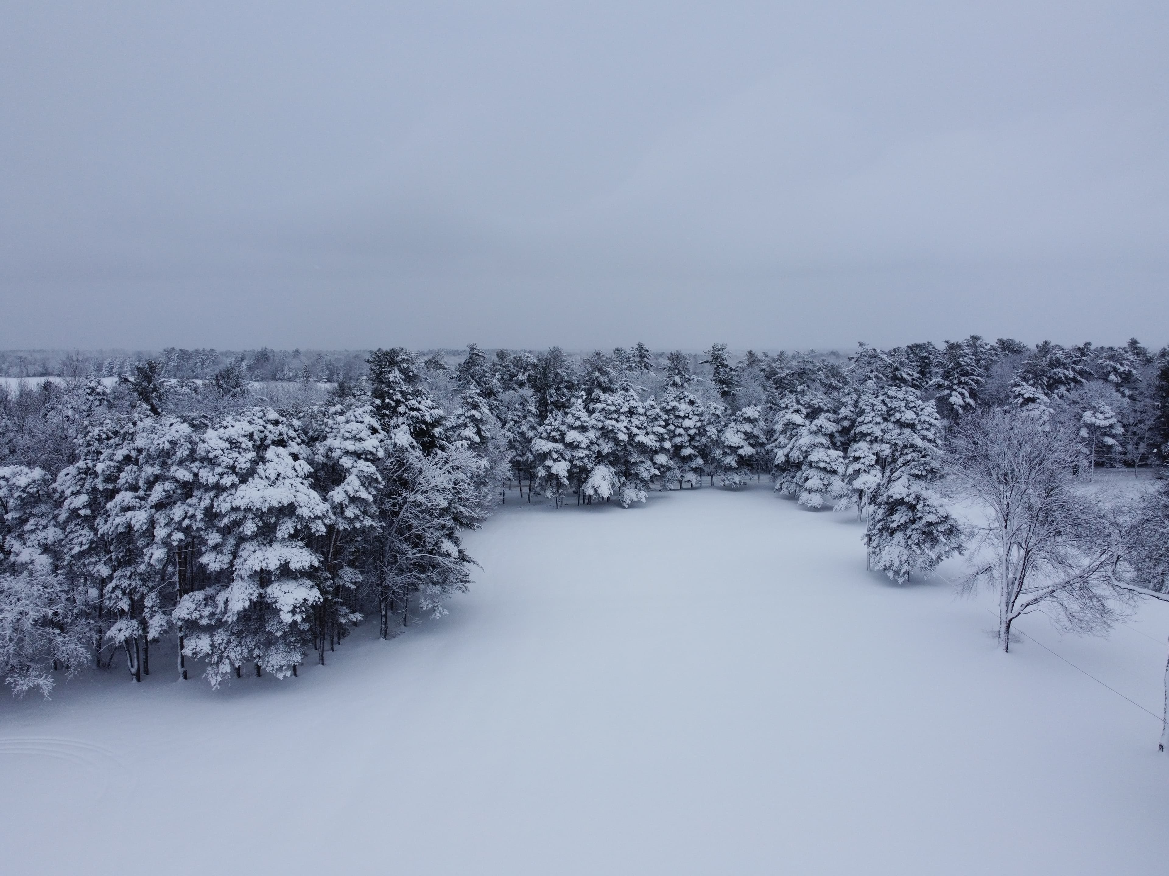 Drone image of Lake St. George