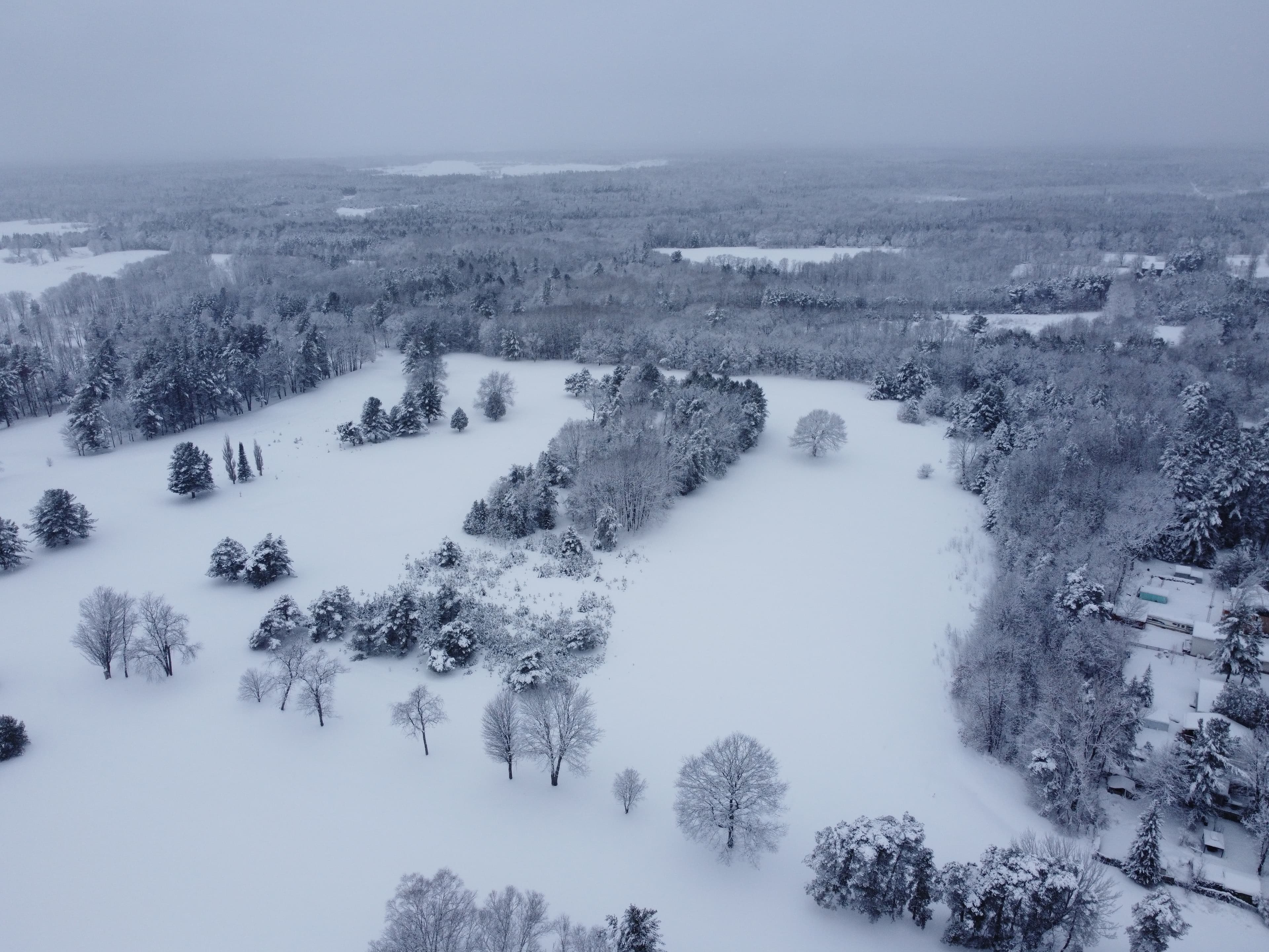 Drone image of Lake St. George