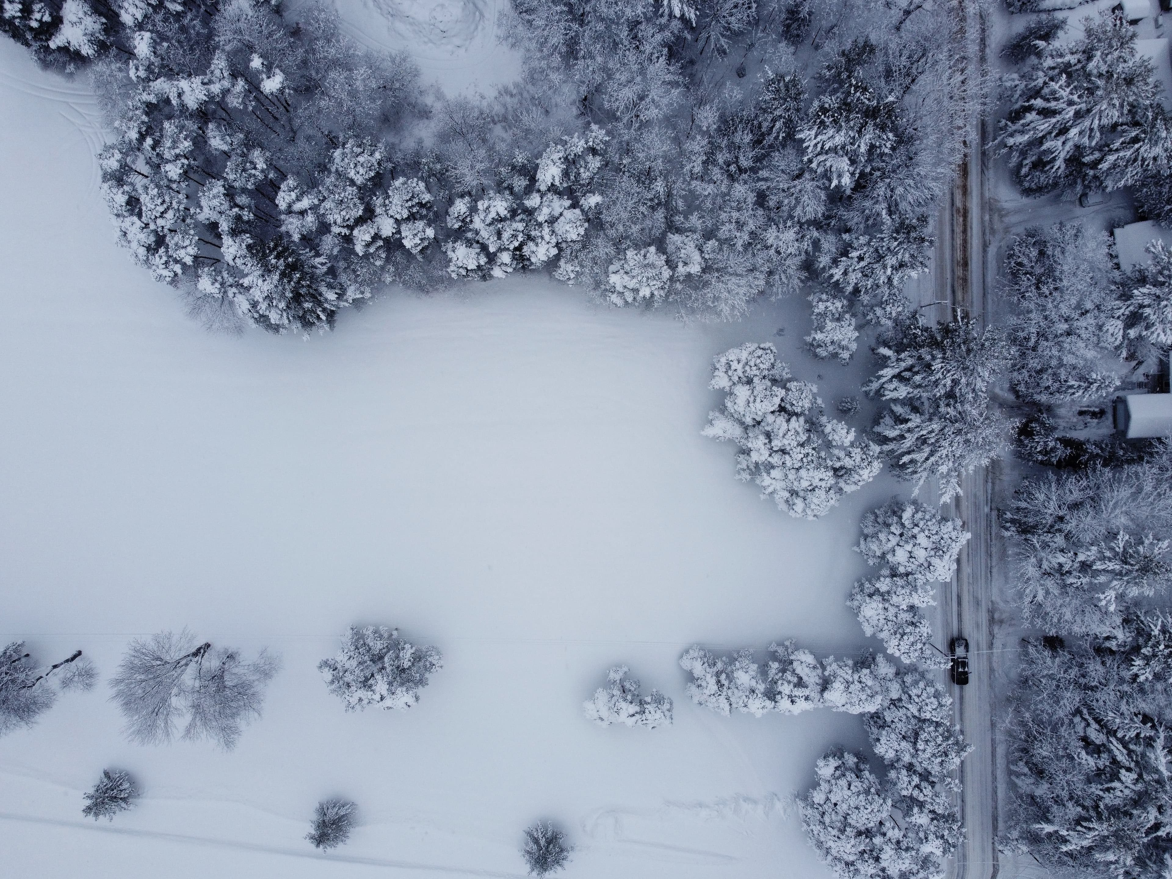 Drone image of Lake St. George
