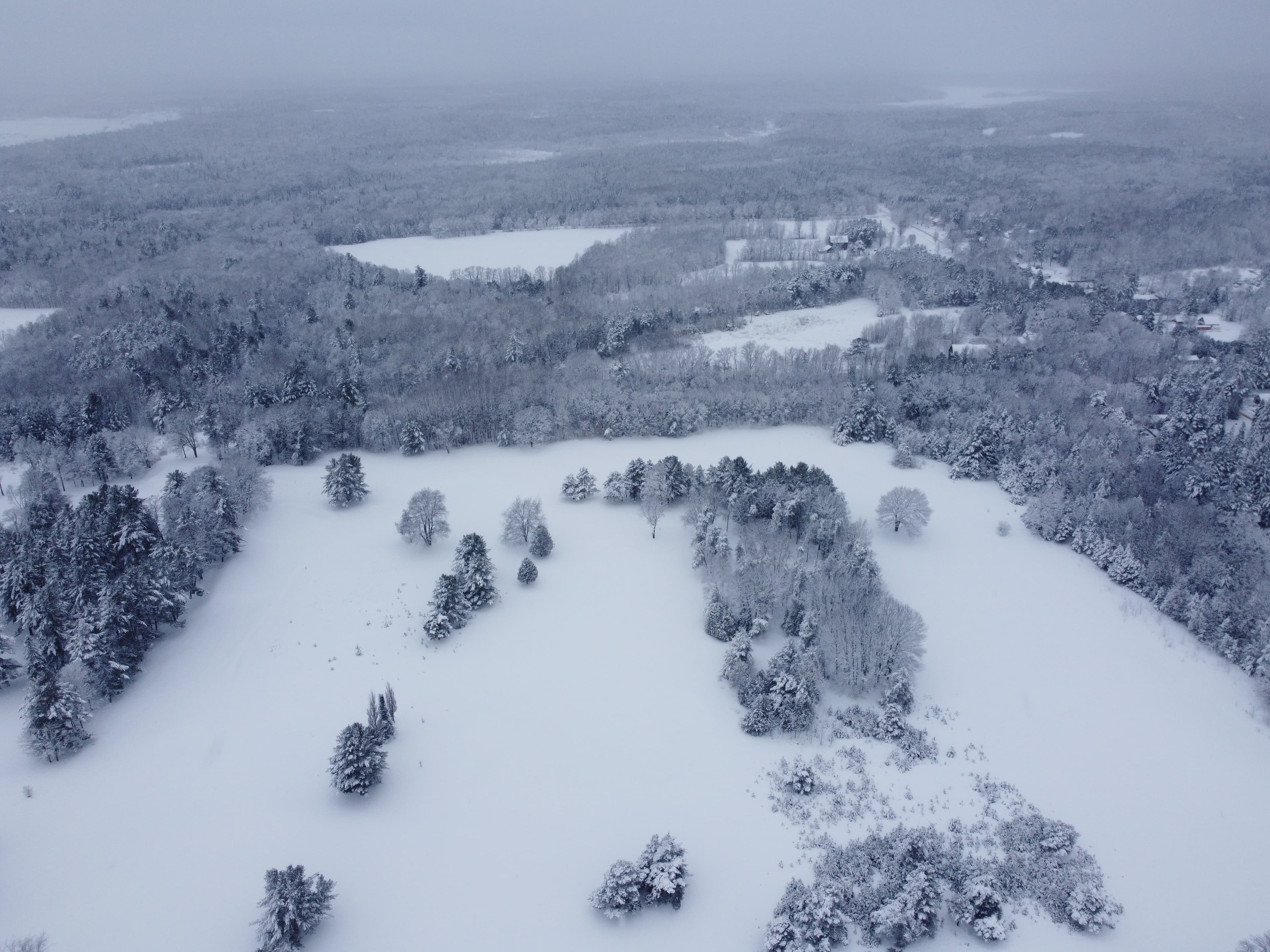 Drone image of Lake St. George