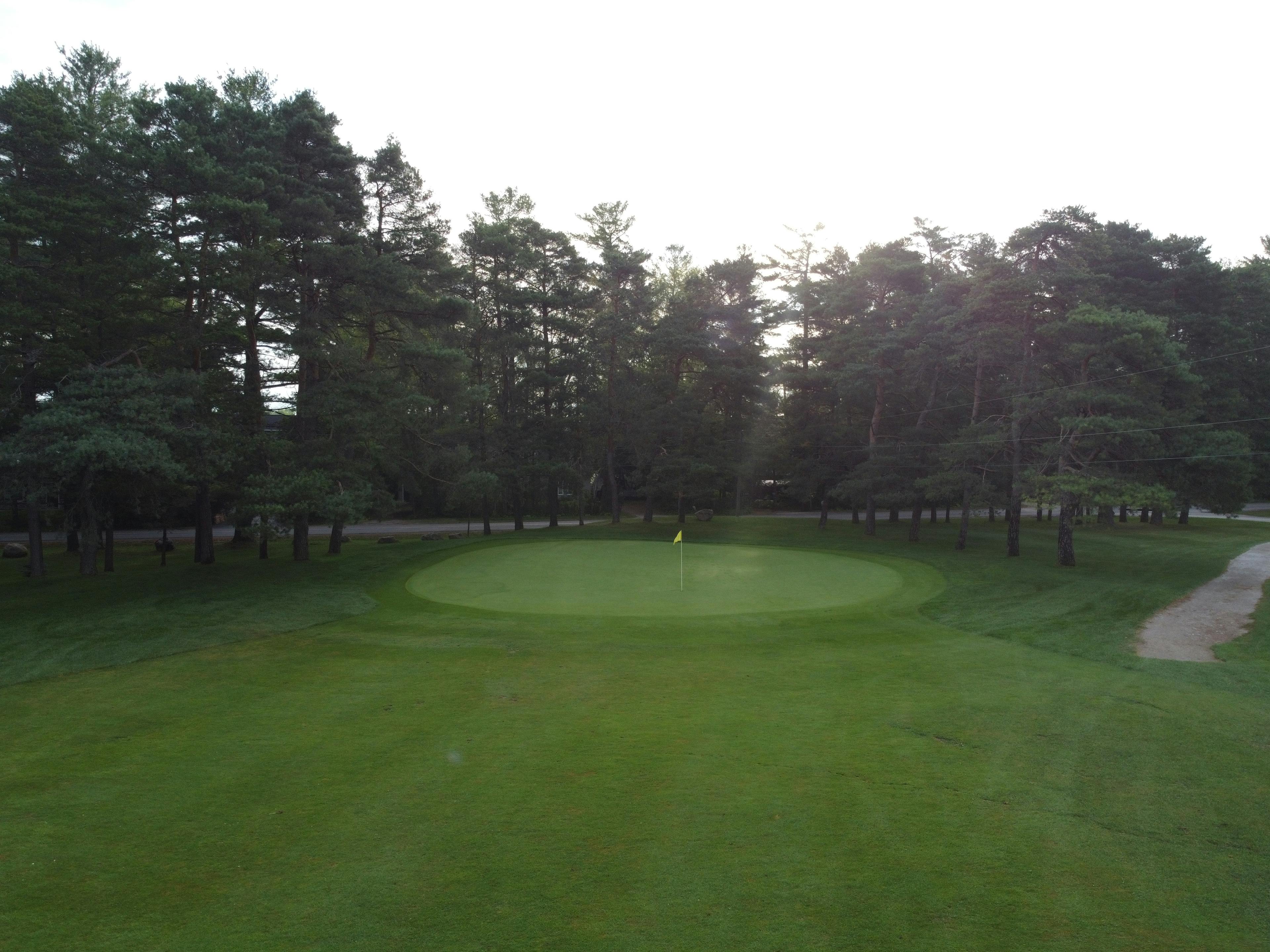 Hole number 8 on the North course