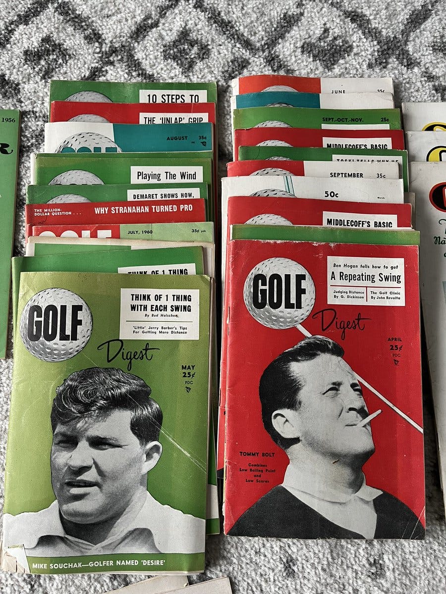 We have a pretty good collection of golf magazines from the 1910s - 1950s 😎 @CGHF https://t.co/vdTF3i7qDD